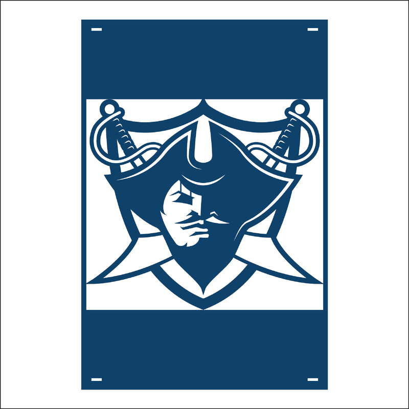 Load image into Gallery viewer, M135 Mascot Corsairs - Metal Pole Banner