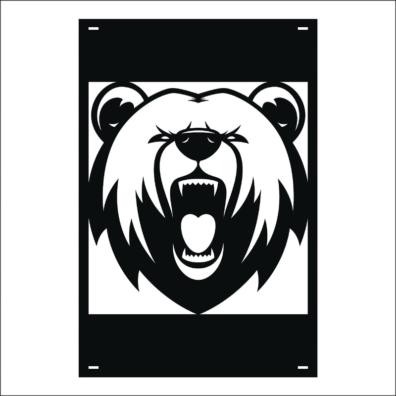 Load image into Gallery viewer, M137 Mascot Bears - Metal Pole Banner