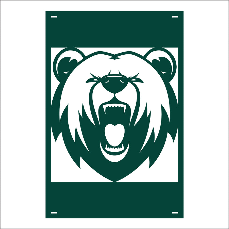 Load image into Gallery viewer, M137 Mascot Bears - Metal Pole Banner