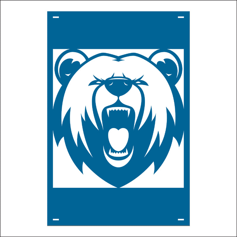 Load image into Gallery viewer, M137 Mascot Bears - Metal Pole Banner