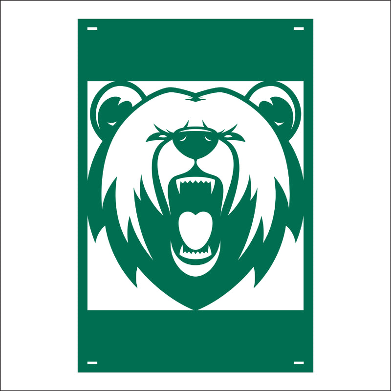 Load image into Gallery viewer, M137 Mascot Bears - Metal Pole Banner