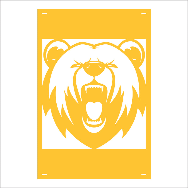 Load image into Gallery viewer, M137 Mascot Bears - Metal Pole Banner