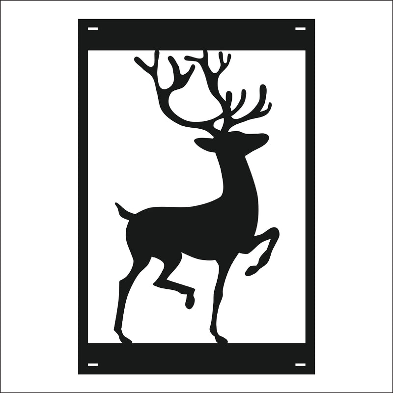 Load image into Gallery viewer, M142 Reindeer - Metal Pole Banner