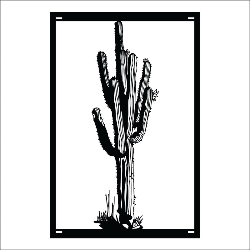Load image into Gallery viewer, M145 Cactus - Metal Pole Banner