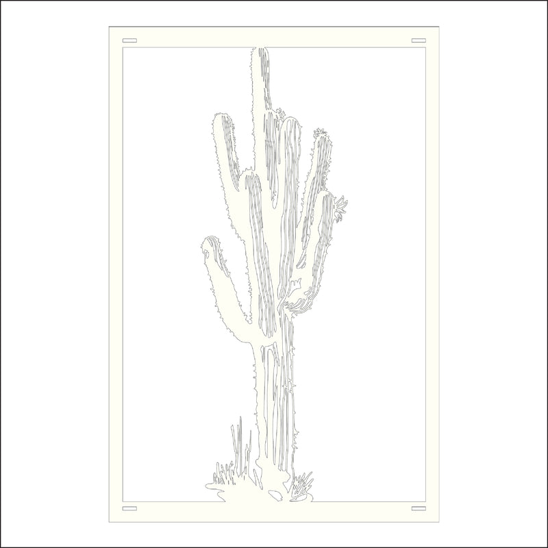 Load image into Gallery viewer, M145 Cactus - Metal Pole Banner