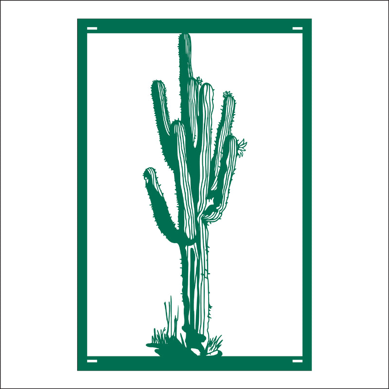 Load image into Gallery viewer, M145 Cactus - Metal Pole Banner