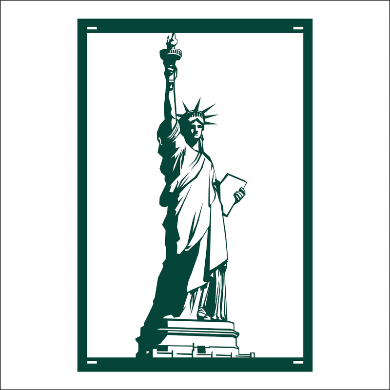 Load image into Gallery viewer, M146 Lady Liberty - Metal Pole Banner
