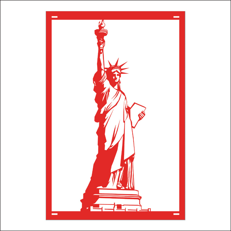 Load image into Gallery viewer, M146 Lady Liberty - Metal Pole Banner