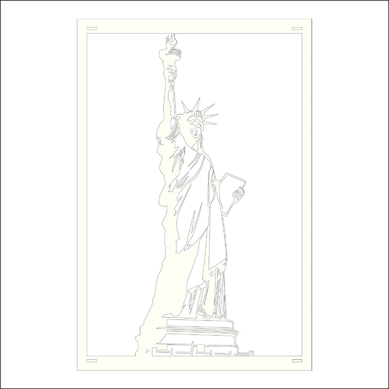Load image into Gallery viewer, M146 Lady Liberty - Metal Pole Banner