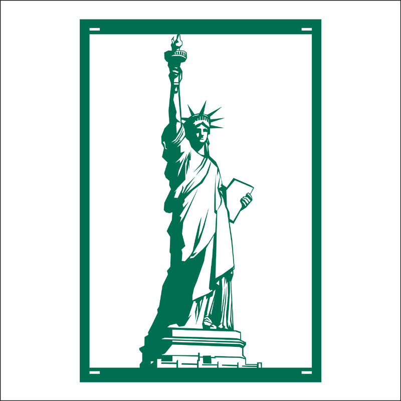 Load image into Gallery viewer, M146 Lady Liberty - Metal Pole Banner
