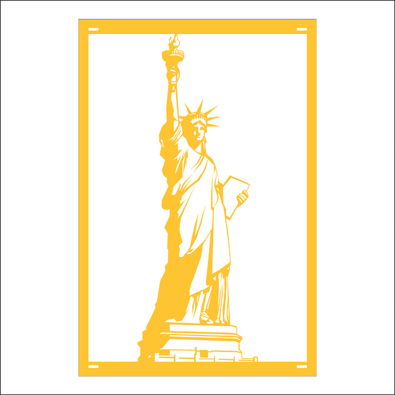 Load image into Gallery viewer, M146 Lady Liberty - Metal Pole Banner