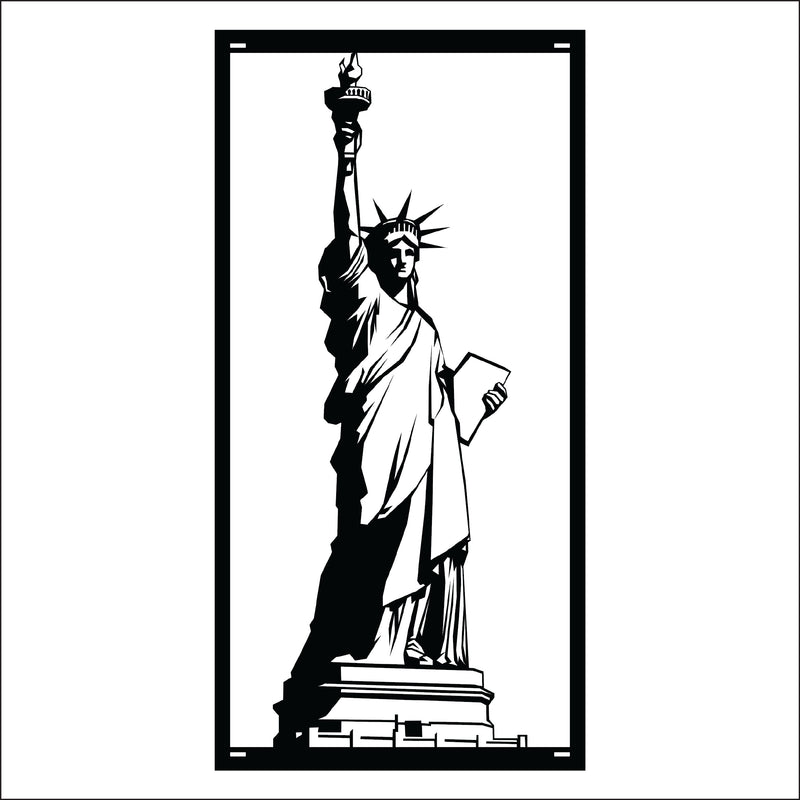 Load image into Gallery viewer, M146 Lady Liberty - Metal Pole Banner