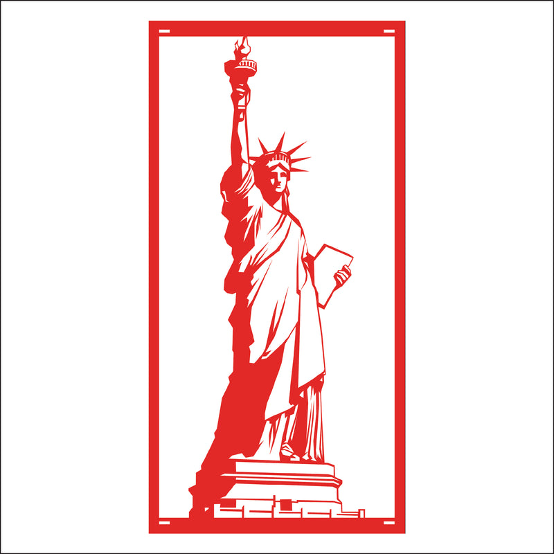 Load image into Gallery viewer, M146 Lady Liberty - Metal Pole Banner
