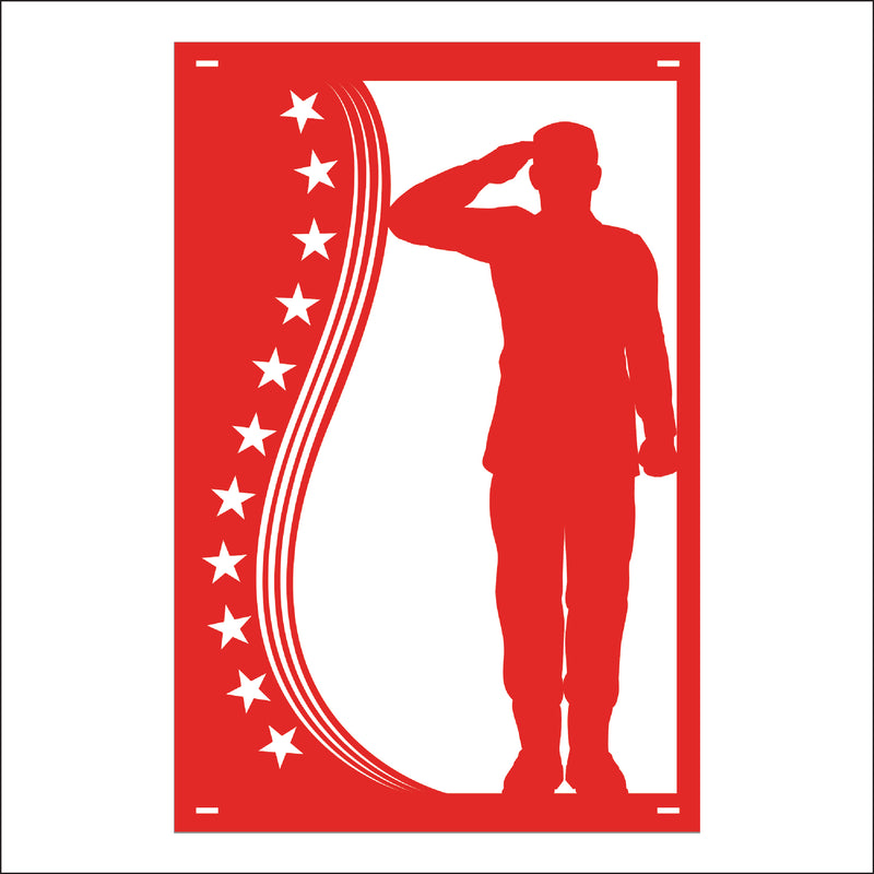 Load image into Gallery viewer, M147 Veterans Park - Metal Pole Banner