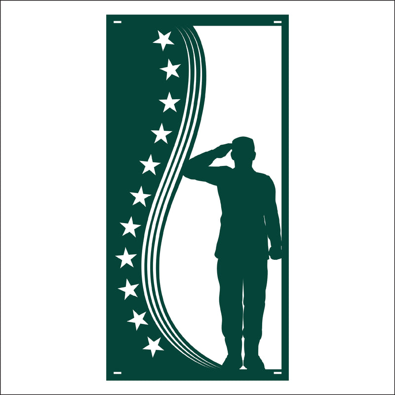 Load image into Gallery viewer, M147 Veterans Park - Metal Pole Banner