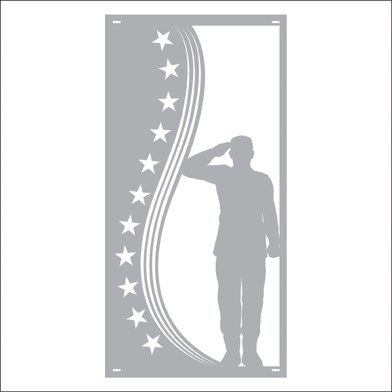 Load image into Gallery viewer, M147 Veterans Park - Metal Pole Banner