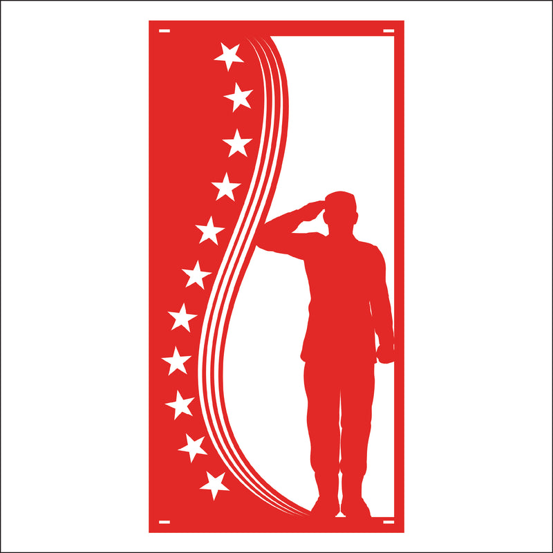 Load image into Gallery viewer, M147 Veterans Park - Metal Pole Banner