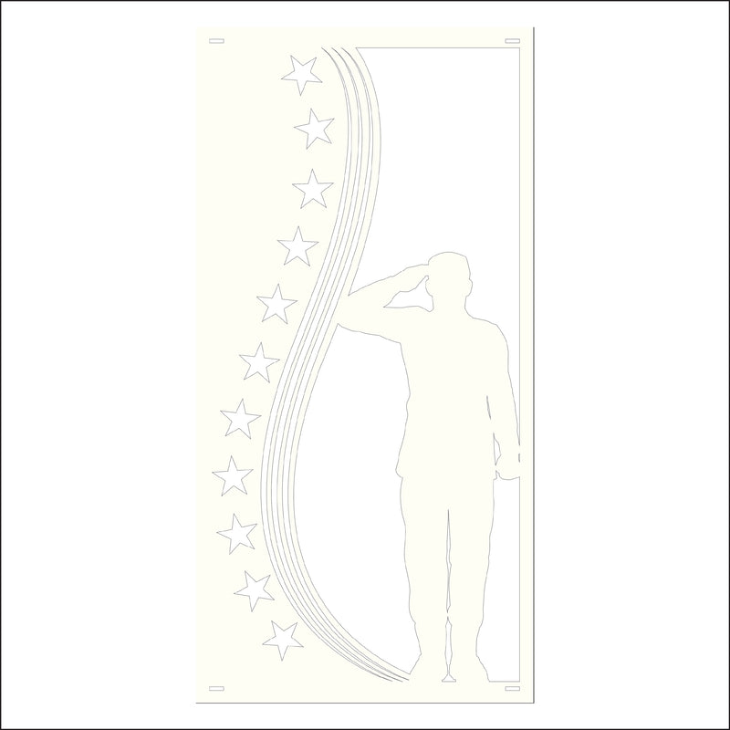 Load image into Gallery viewer, M147 Veterans Park - Metal Pole Banner