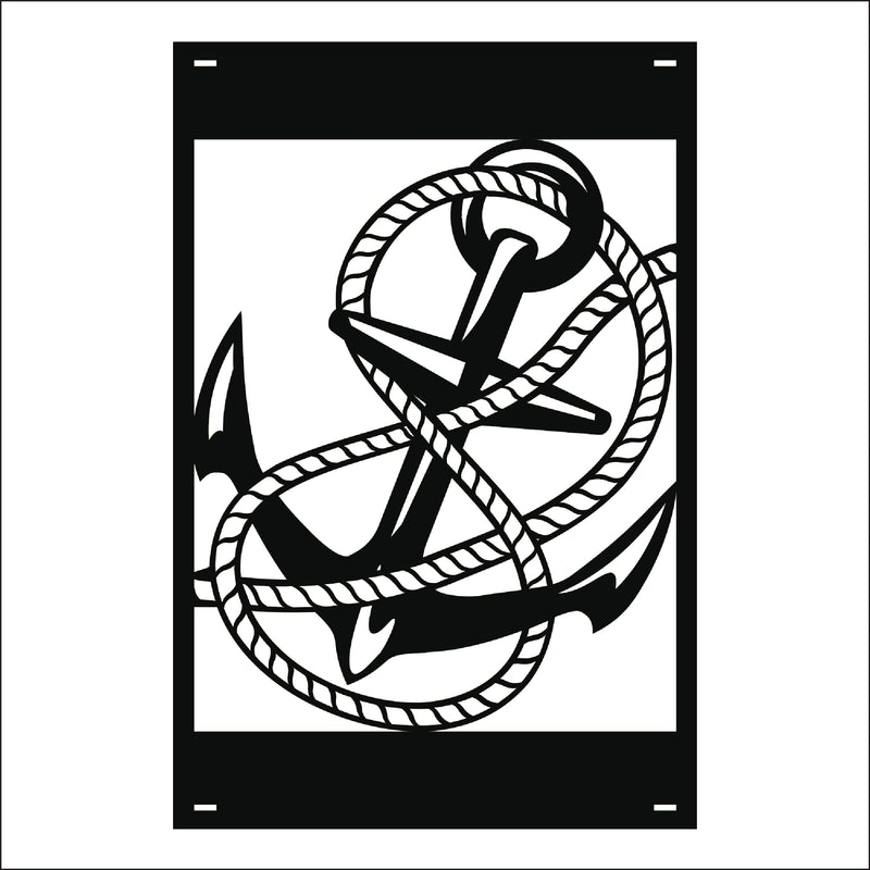 Load image into Gallery viewer, M149 Anchor - Metal Pole Banner