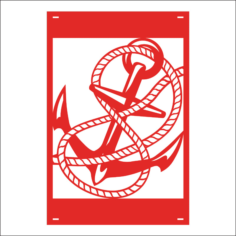 Load image into Gallery viewer, M149 Anchor - Metal Pole Banner