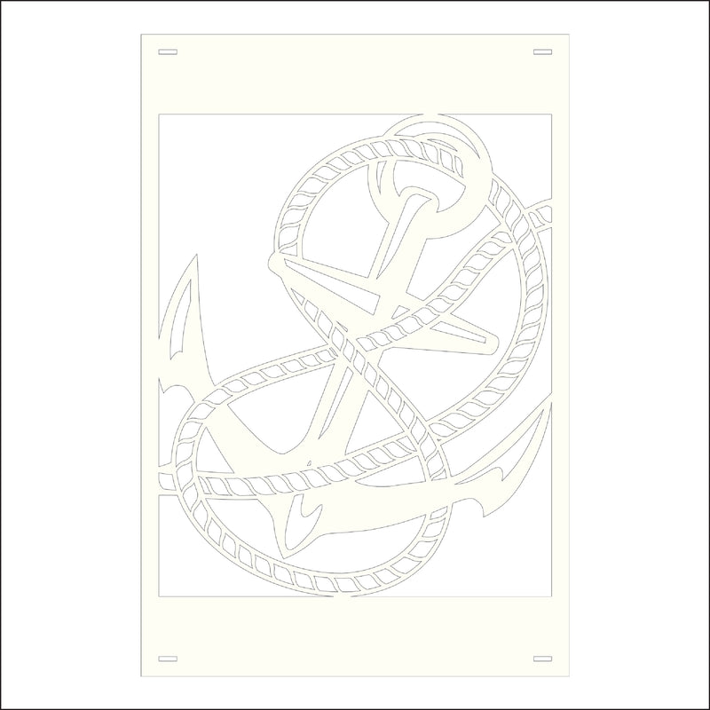 Load image into Gallery viewer, M149 Anchor - Metal Pole Banner