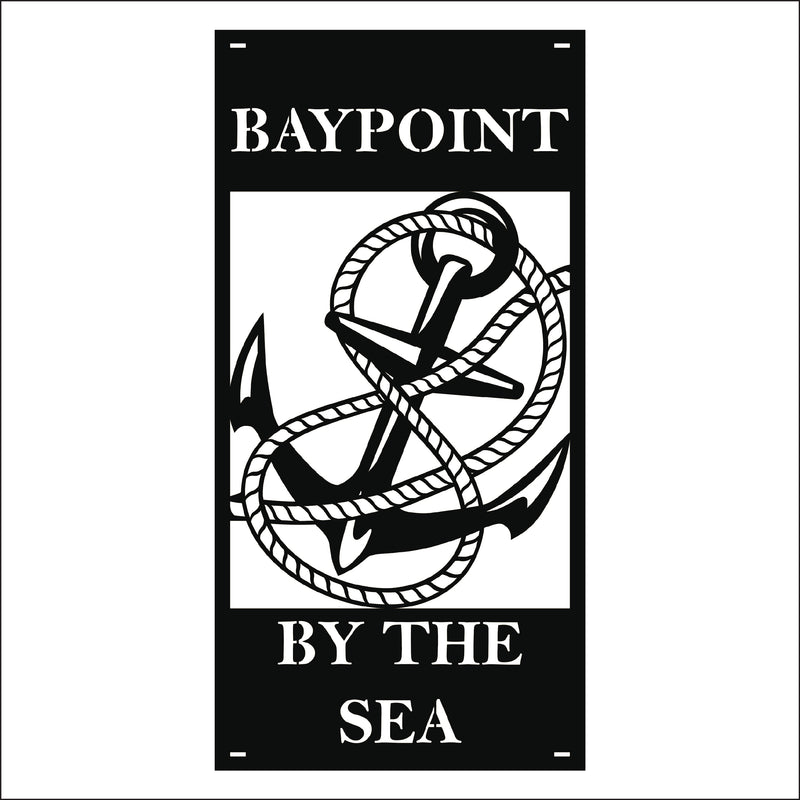 Load image into Gallery viewer, M149 Anchor - Metal Pole Banner