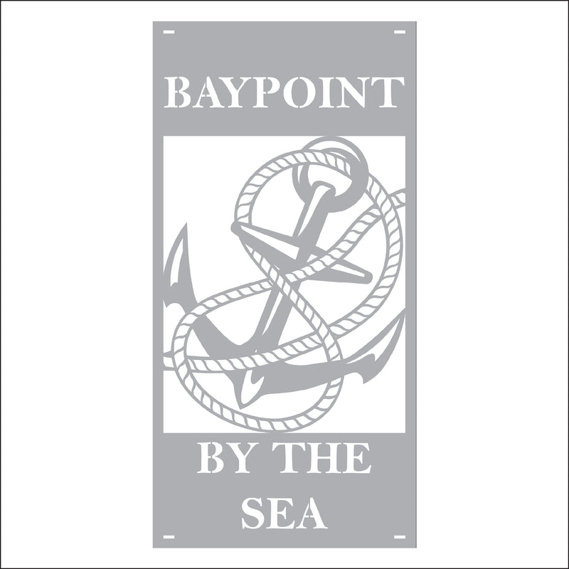 Load image into Gallery viewer, M149 Anchor - Metal Pole Banner