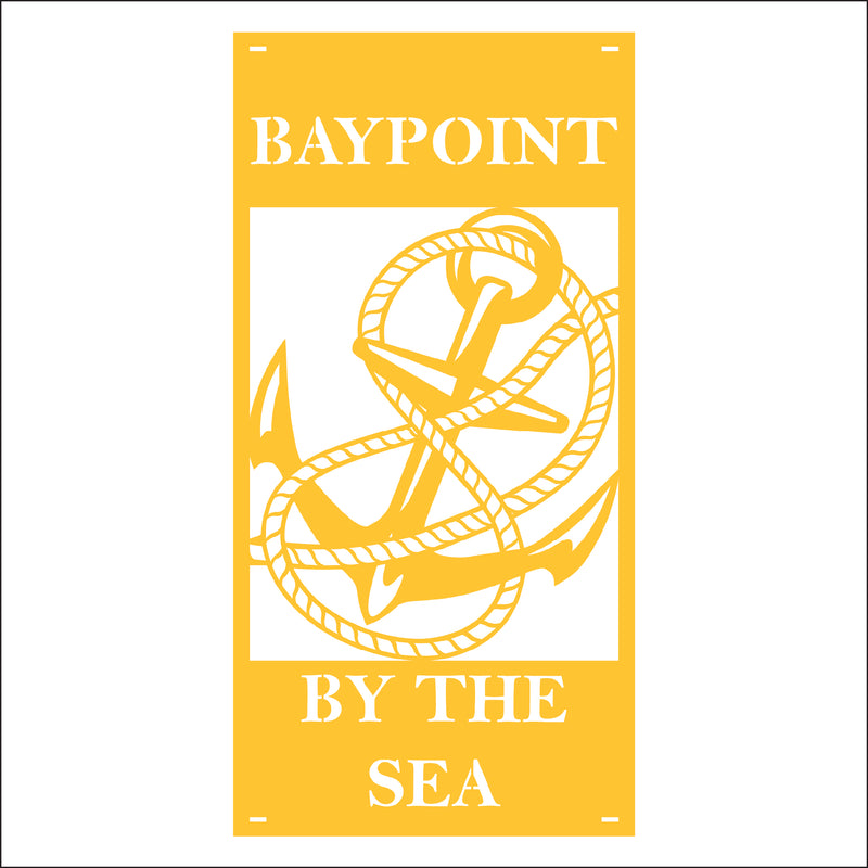 Load image into Gallery viewer, M149 Anchor - Metal Pole Banner