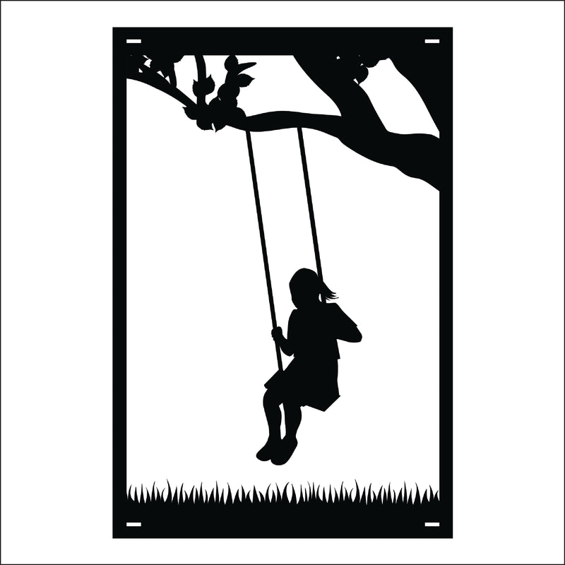 Load image into Gallery viewer, M150 Tree Swing - Metal Pole Banner