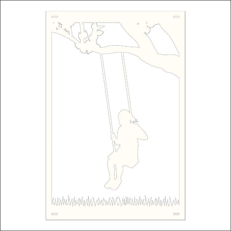 Load image into Gallery viewer, M150 Tree Swing - Metal Pole Banner