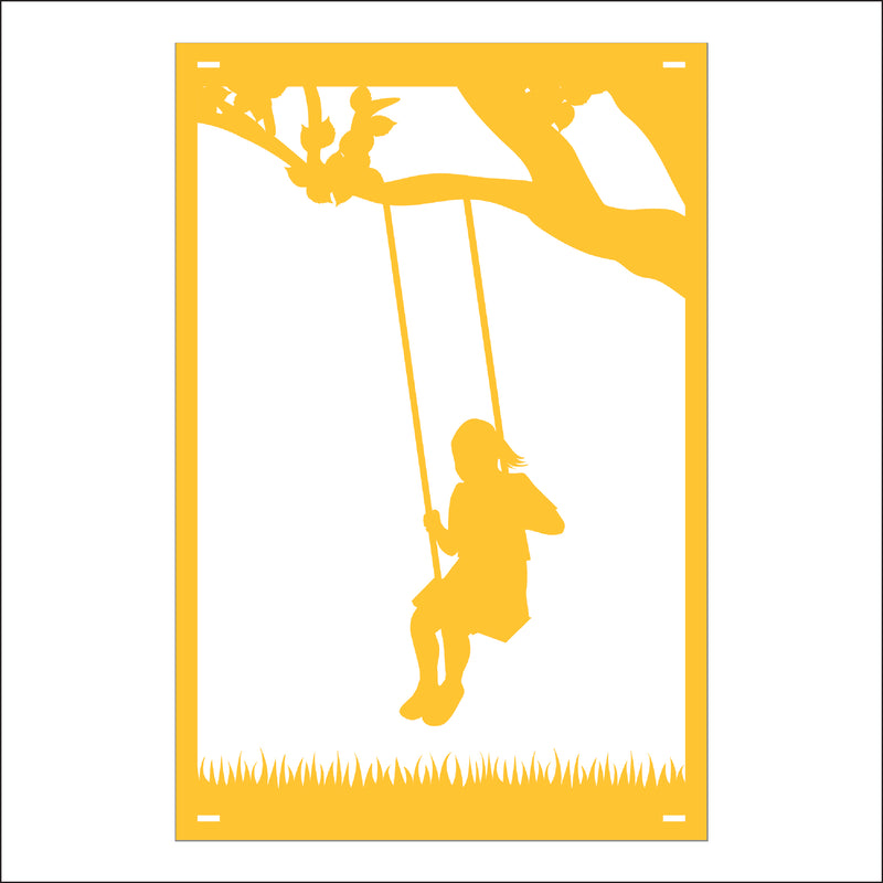 Load image into Gallery viewer, M150 Tree Swing - Metal Pole Banner