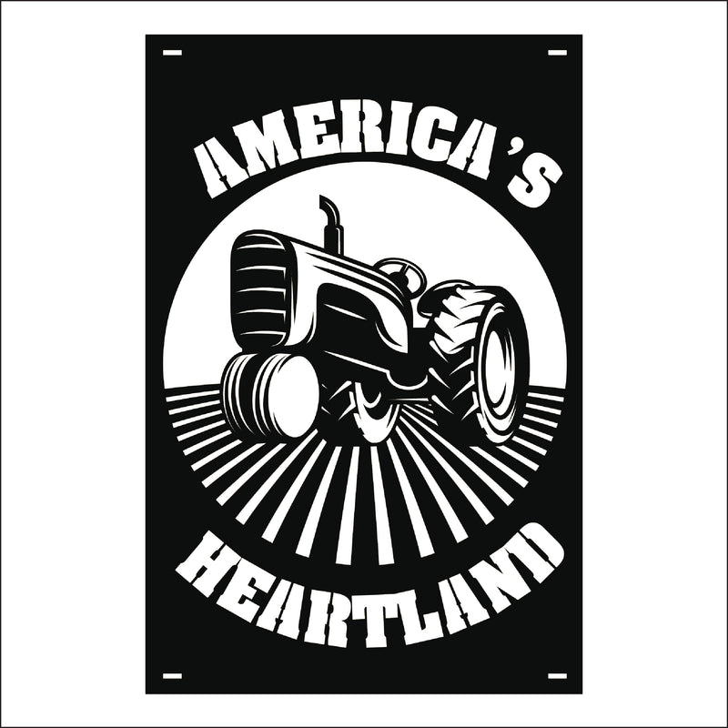 Load image into Gallery viewer, M154 The Heartland - Metal Pole Banner