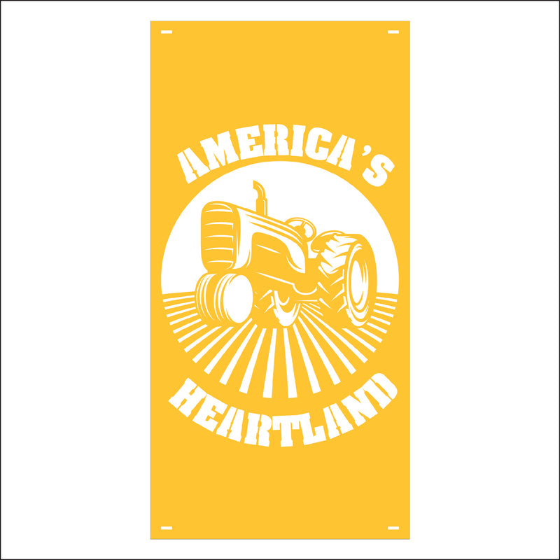 Load image into Gallery viewer, M154 The Heartland - Metal Pole Banner