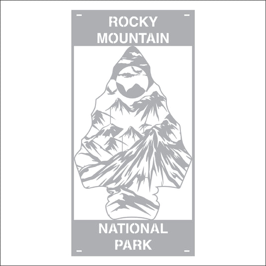 M156 Arrow Head Mountain - Metal Pole Banner