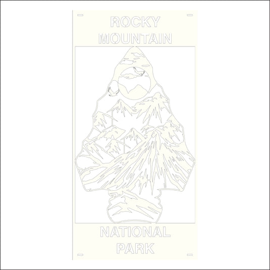 M156 Arrow Head Mountain - Metal Pole Banner