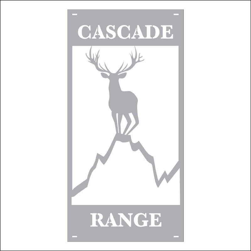 Load image into Gallery viewer, M163 Deer on Hill - Metal Pole Banner
