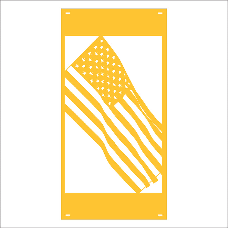 Load image into Gallery viewer, M166 Waving Flag - Metal Pole Banner