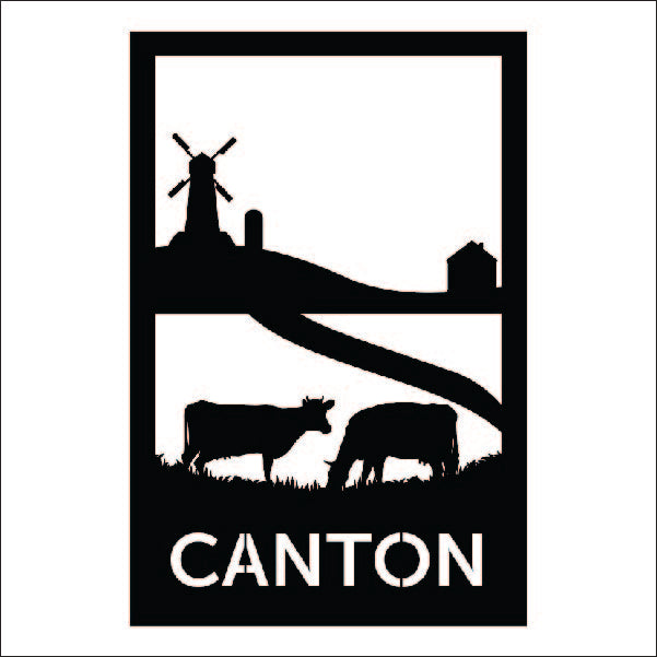 Load image into Gallery viewer, M107 Farm Town - Metal Pole Banner