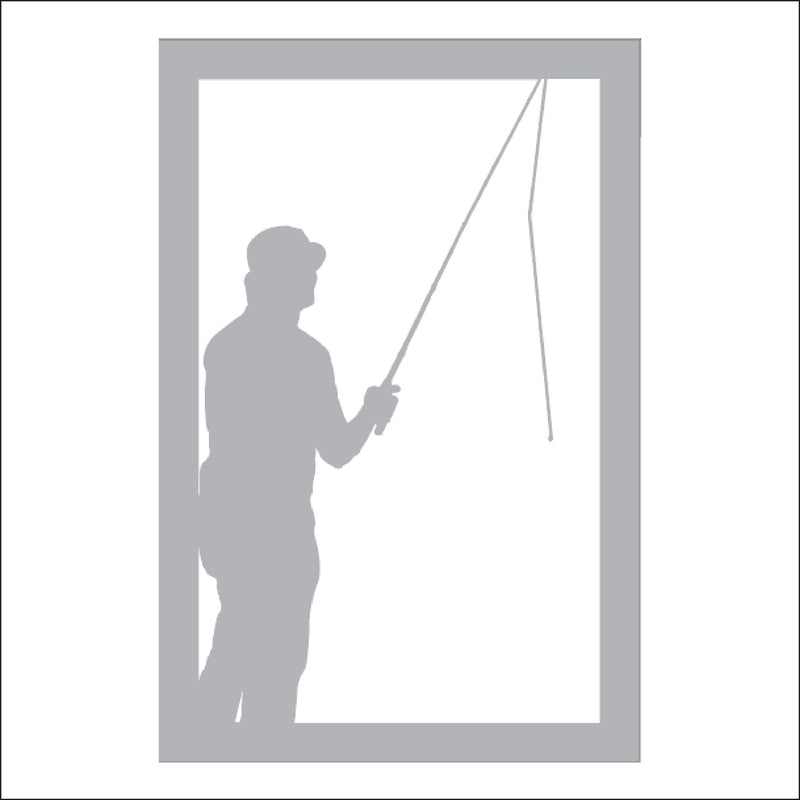 Load image into Gallery viewer, M105 Fisherman - Metal Pole Banner