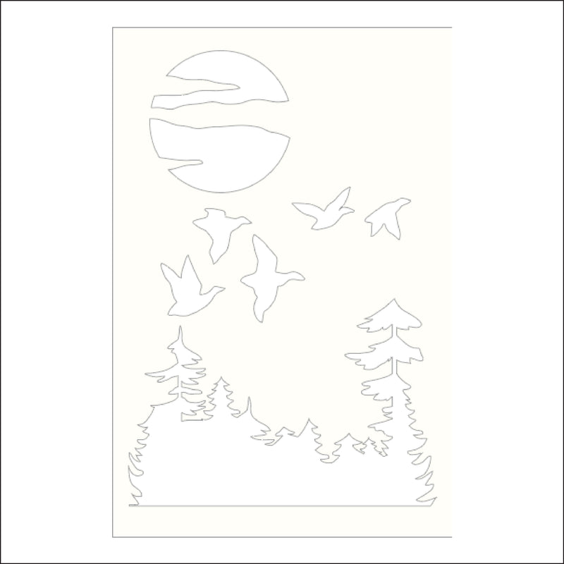 Load image into Gallery viewer, M109 Flock of Ducks - Metal Pole Banner