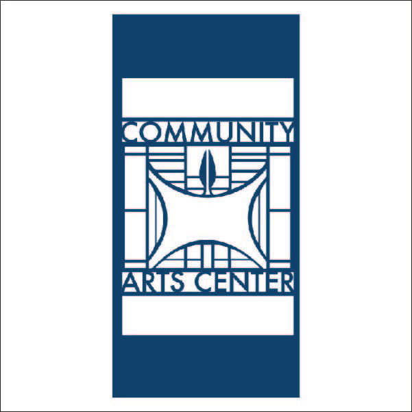 Load image into Gallery viewer, M101 Community Arts Center - Metal Pole Banner