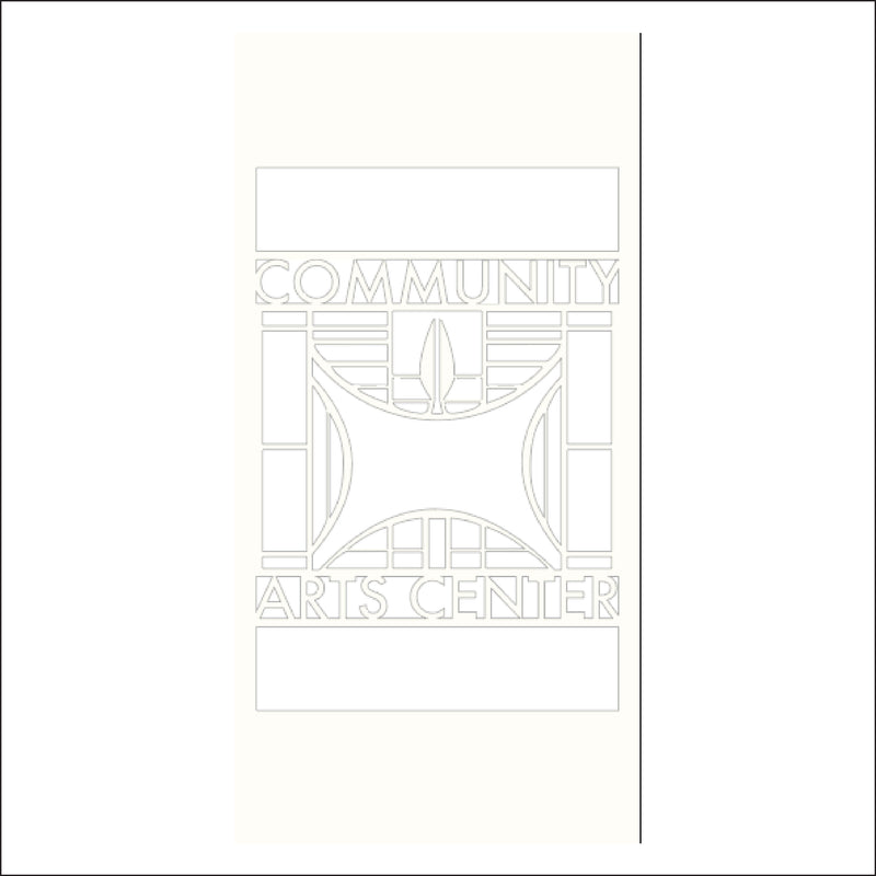 Load image into Gallery viewer, M101 Community Arts Center - Metal Pole Banner