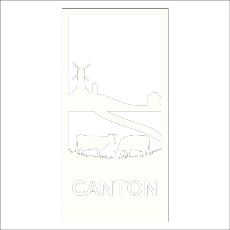 Load image into Gallery viewer, M107 Farm Town - Metal Pole Banner