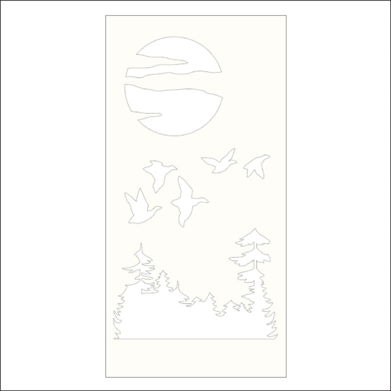 Load image into Gallery viewer, M109 Flock of Ducks - Metal Pole Banner