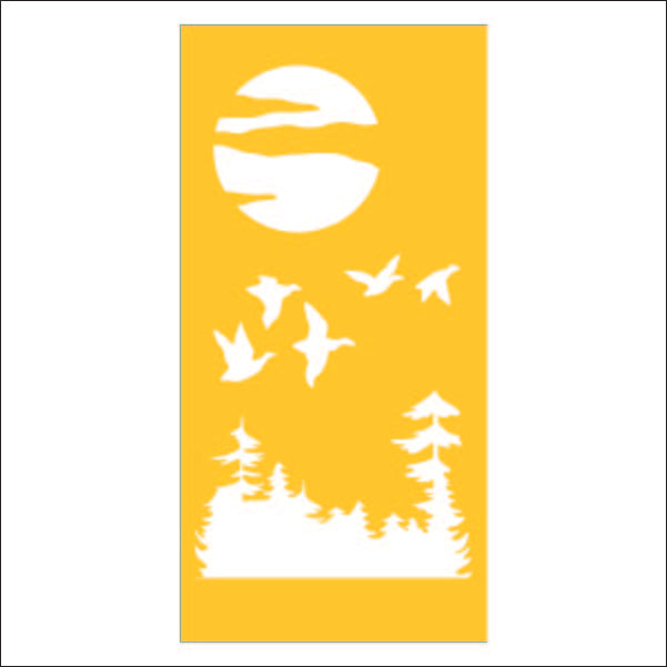 Load image into Gallery viewer, M109 Flock of Ducks - Metal Pole Banner