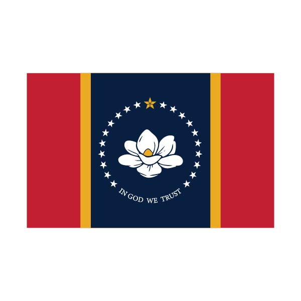 Load image into Gallery viewer, 3' x 5' Nylon State Flags - Header & Grommets