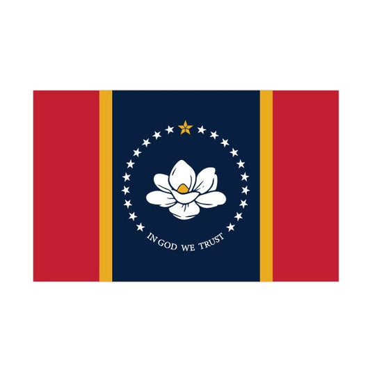 3' x 5' Nylon State Flags - Header & Grommets