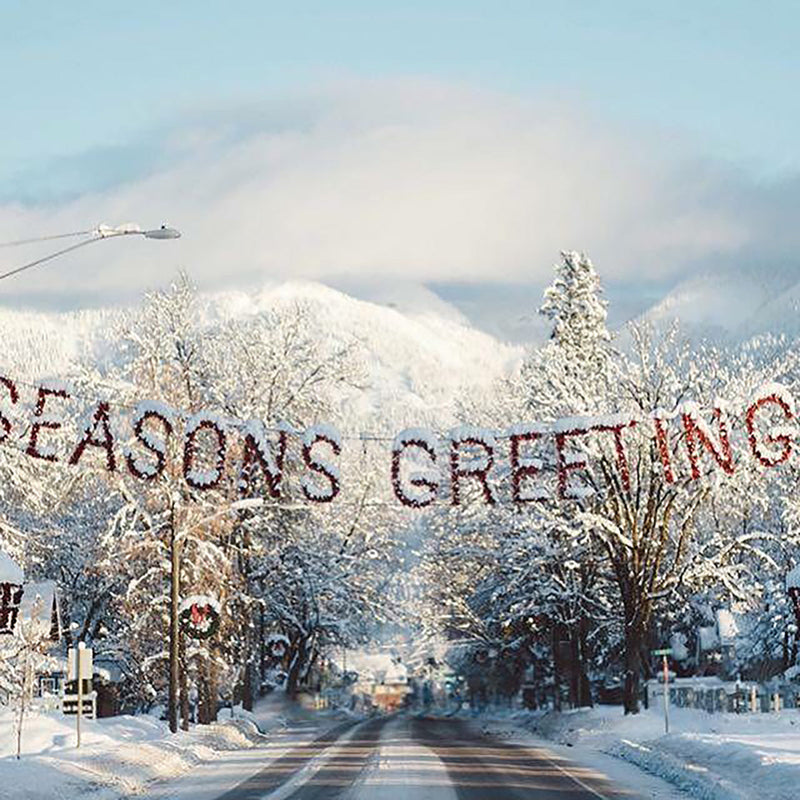 Load image into Gallery viewer, Season's Greetings Over the Street Christmas Decoration