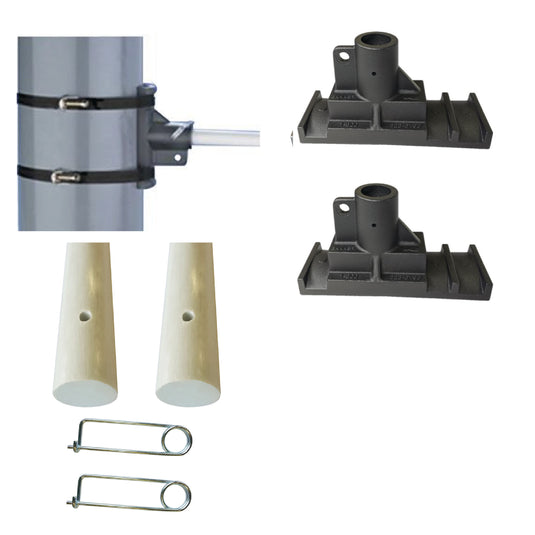 Windscale 12 Pole Banner Bracket System