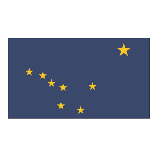 3' x 5' Nylon State Flags - Header & Grommets